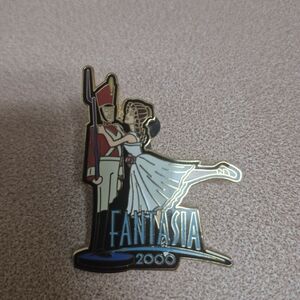 Enamel Pin with Gold Accents